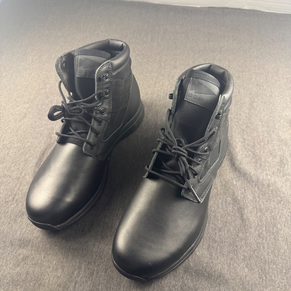 GORUCK MACV-1 Mens Tactical Rucking Boots Black Leather Cordura Size 10 US-M